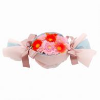 ガーベラのキャンディー風アレンジメント