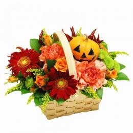 ハロウィンバスケット